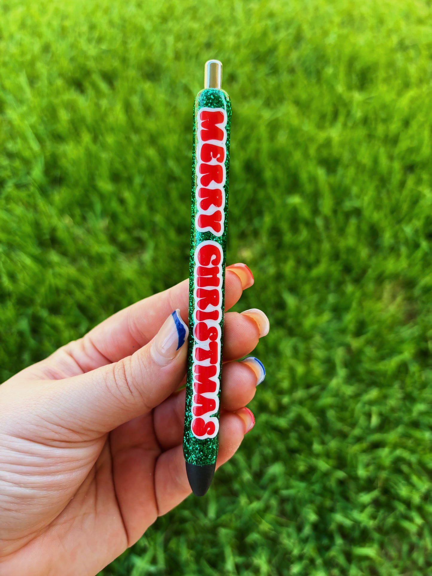 Merry Christmas Glitter Pen