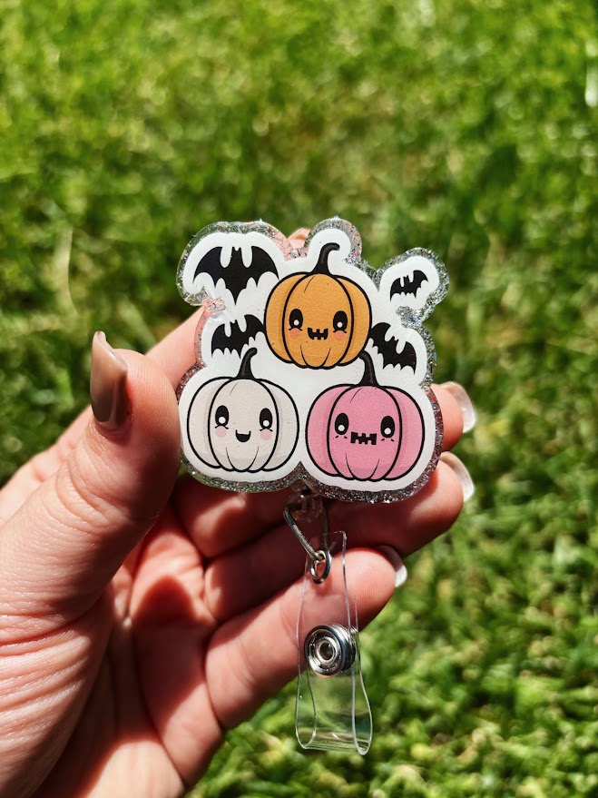 Halloween Pumpkins Badge Reel