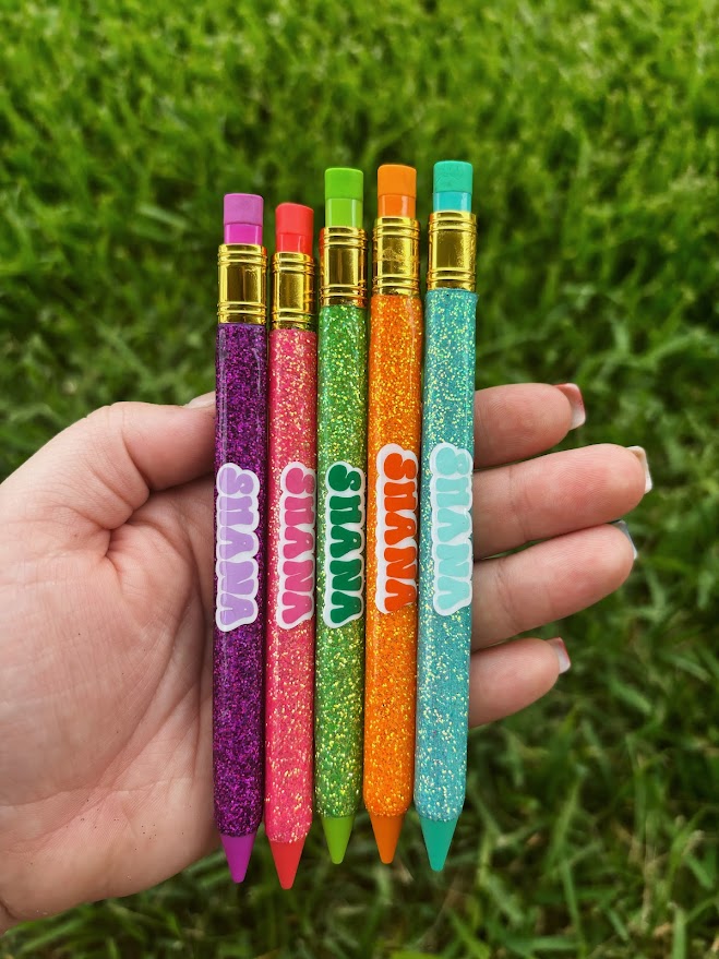 Mechanical Pencil Glitter Set