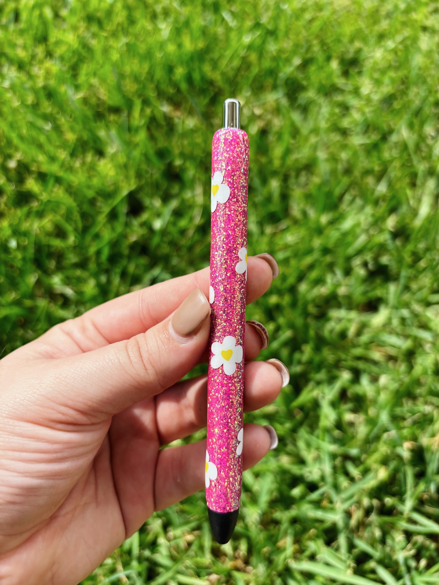 Daisy Glitter Pens