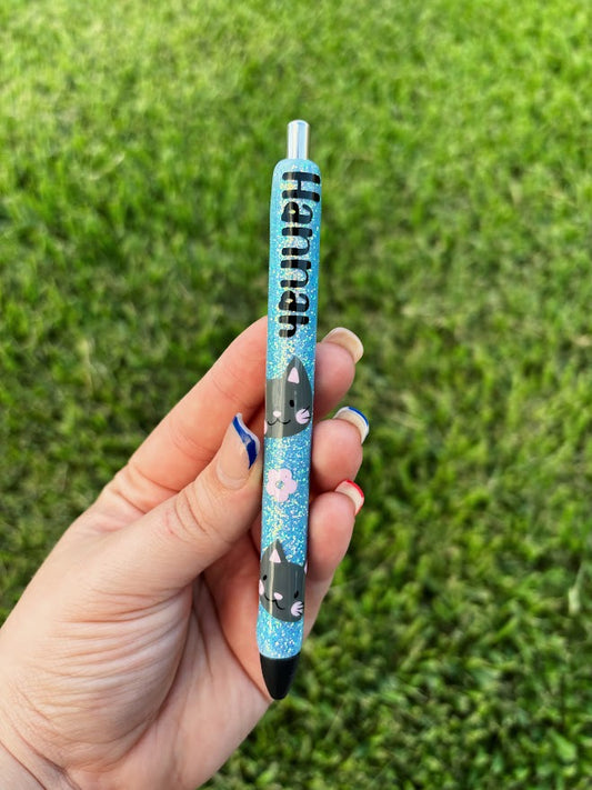 Kitty Glitter Pen