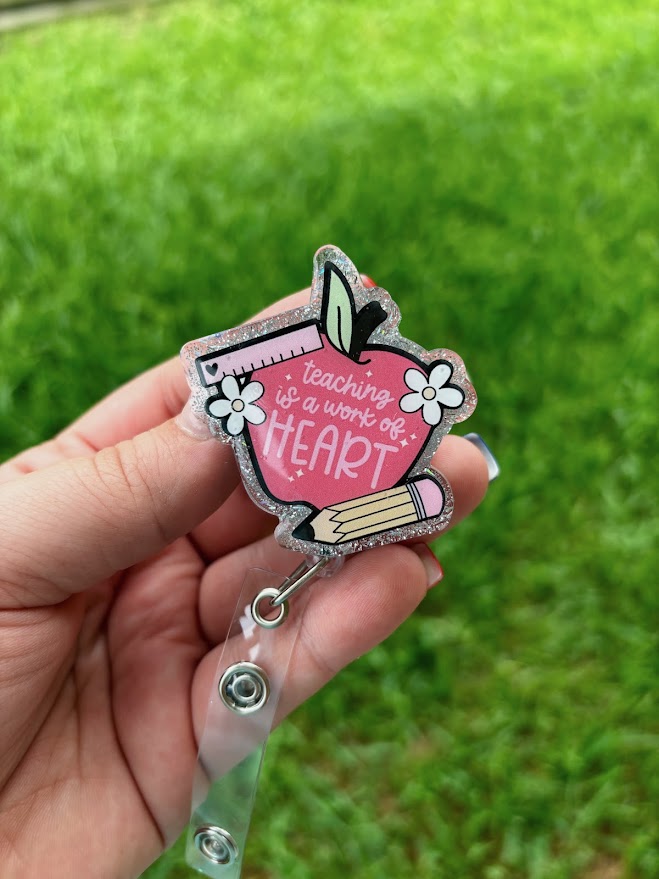 Teaching is a work of heart badge reel