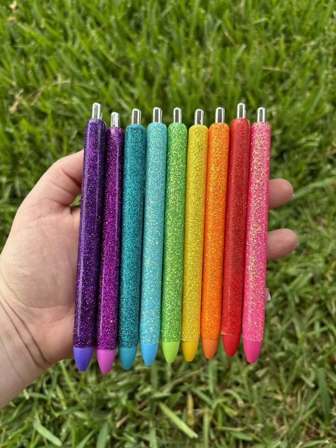 Glitter Pen Set-Colored Ink