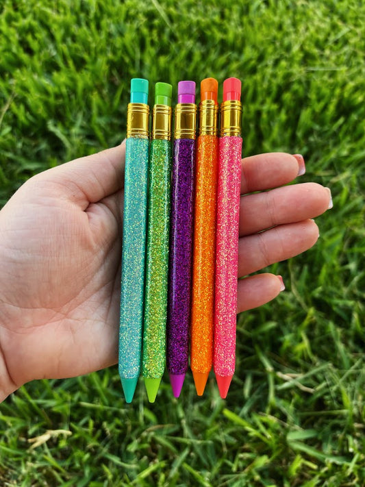 Mechanical Pencil Glitter Set